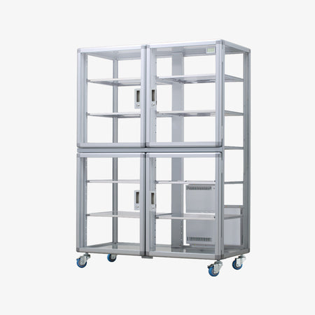 Wonderful ALD-801S (870 Litre) Transparent Dry Cabinet-Industrial Dry Cabinets-Kudos Cameras