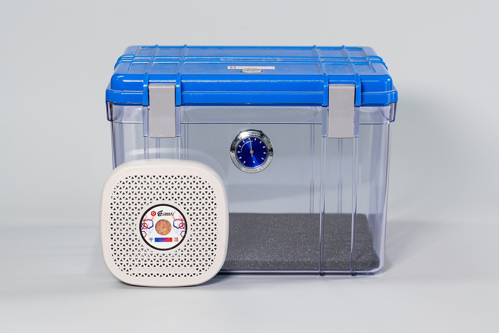 Wonderful DB-2820 (12 Litre) Dry Box with Hygrometer & HD-80C Electronic Moisture Absorber-Dry Box Kits-Kudos Cameras