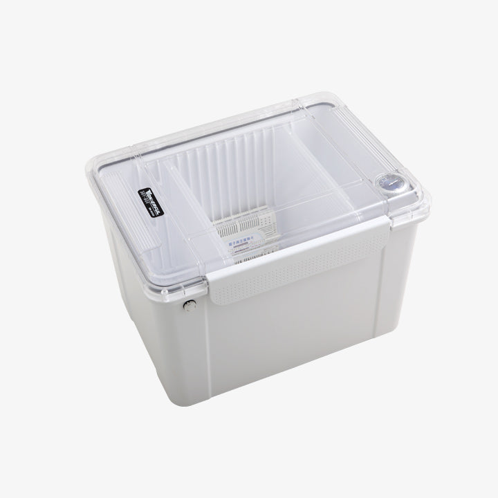 Wonderful DB-4832U (50 Litre) Heavy Duty Dry Box with Hygrometer & HD-100C Electronic Moisture Absorber-Dry Box Kits-Wonderful