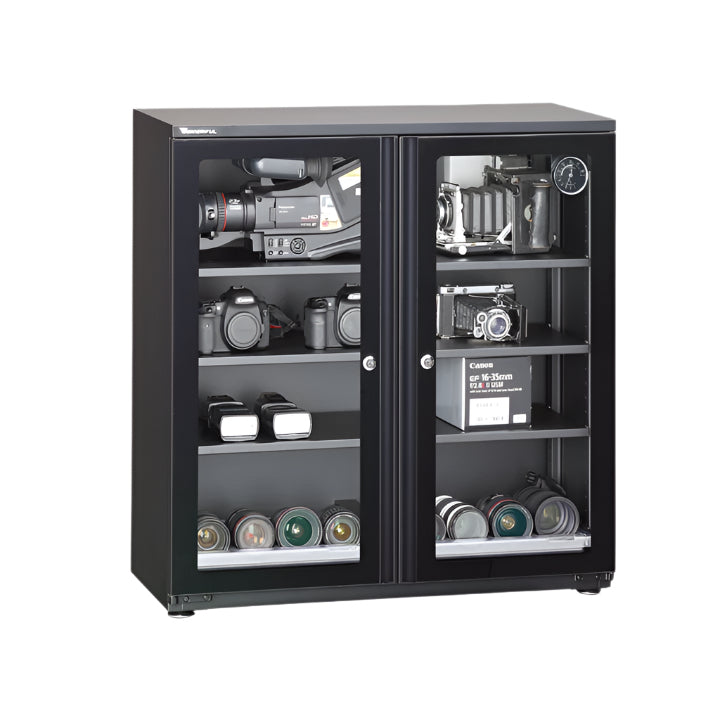 Wonderful WD-200CH (214 Litre) Dry Cabinet with Digital Hygrometer-Dry Cabinets-Kudos Cameras