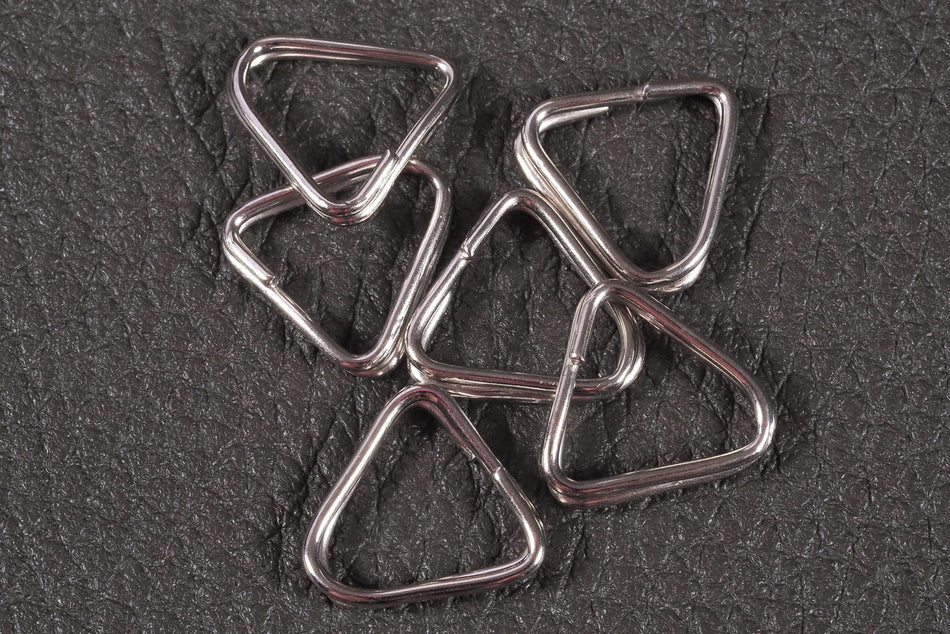 Eddycam Triangle rings easy silver 6 x