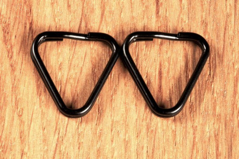 Eddycam Triangular rings black 2x