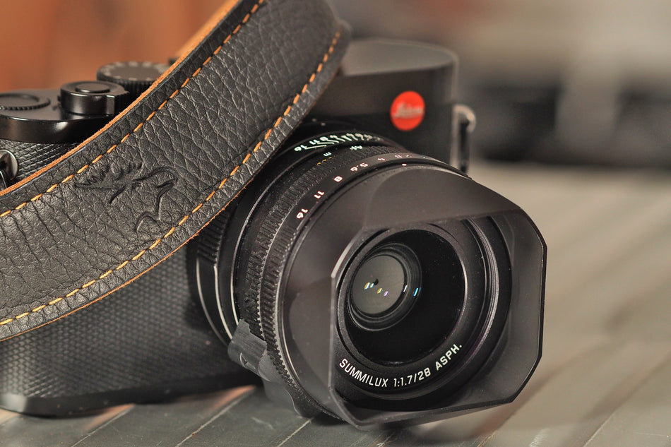 Eddycam 33mm Camera Strap  black-natural KN
