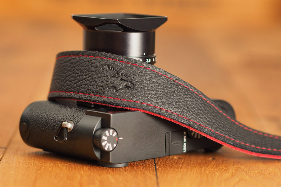 Eddycam Edition 35mm Camera Strap  black-red