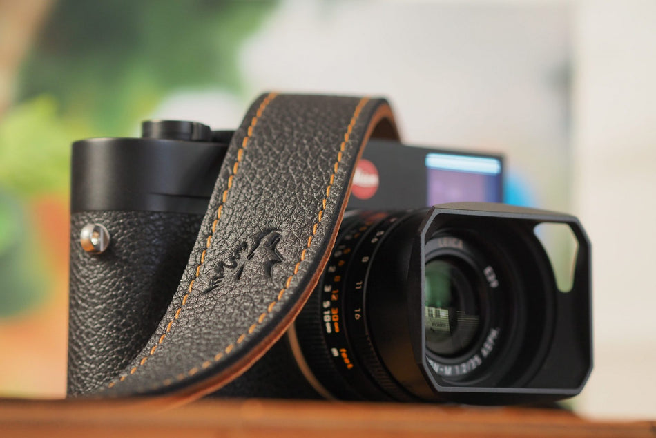 Eddycam Edition 35mm Camera Strap black-natural VINTAGE