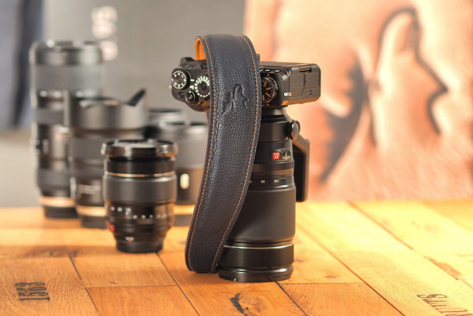Eddycam Edition 50mm Camera Strap  black-natural KN