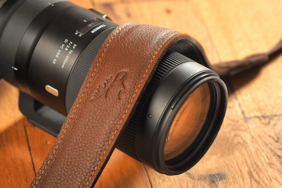 Eddycam Edition 50mm Camera Strap  cognac SHOULDER