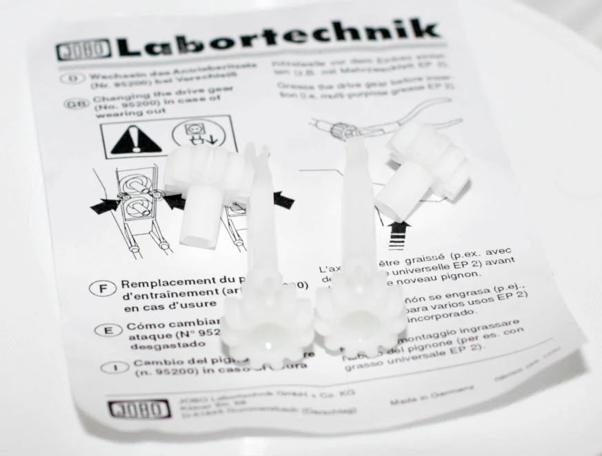 JOBO 95200 Pair of White Transfer Gears for JOBO Lift/s