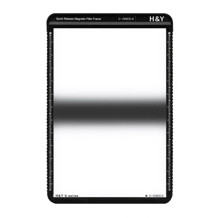 H&Y K-Series 100x150mm Centre GND0.9 Filter with Frame