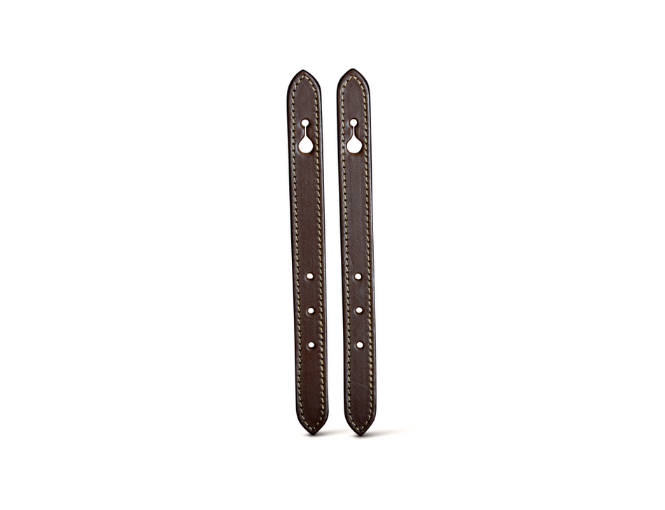 Billingham Eventer MkII (Pair) Front Straps Chocolate