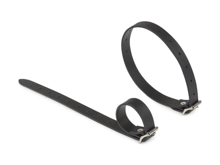Billingham 7/8 Tripod Straps (Pair) - Black Leather-Camera Bag Accessories-Kudos Cameras