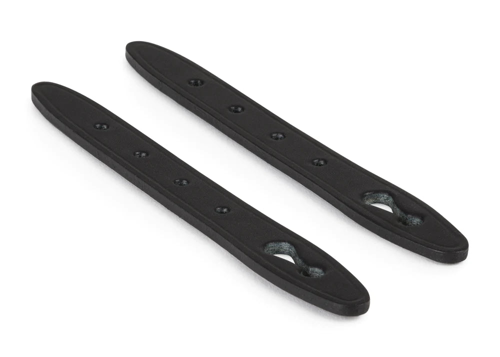 Billingham Mini Eventer (Pair) Front Straps - Black Leather-Camera Bag Accessories-Billingham