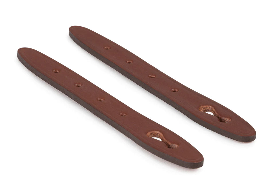 Billingham Mini Eventer (Pair) Front Straps - Tan Leather-Camera Bag Accessories-Kudos Cameras