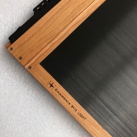 CHAMONIX FH1417 Film Holder 14x17 (Wooden) with Carbon Fibre Dark Slide - Sheet Film-Film Holders-Kudos Cameras