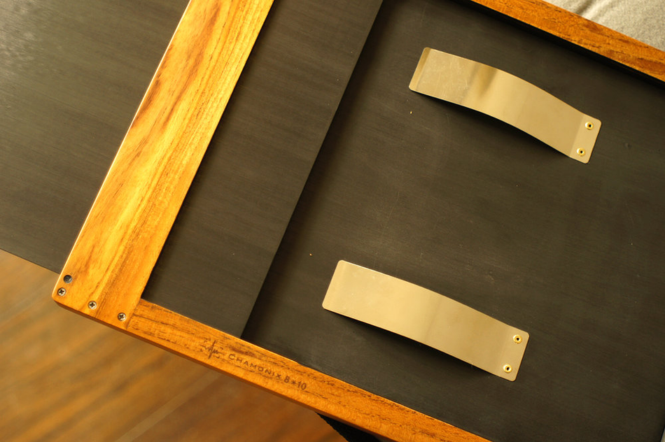 CHAMONIX FH1417WP Film Holder 14x17 (Wooden) with Carbon Fibre Dark Slide - Wet Plate-Wet Plate Film Holders-Kudos Cameras