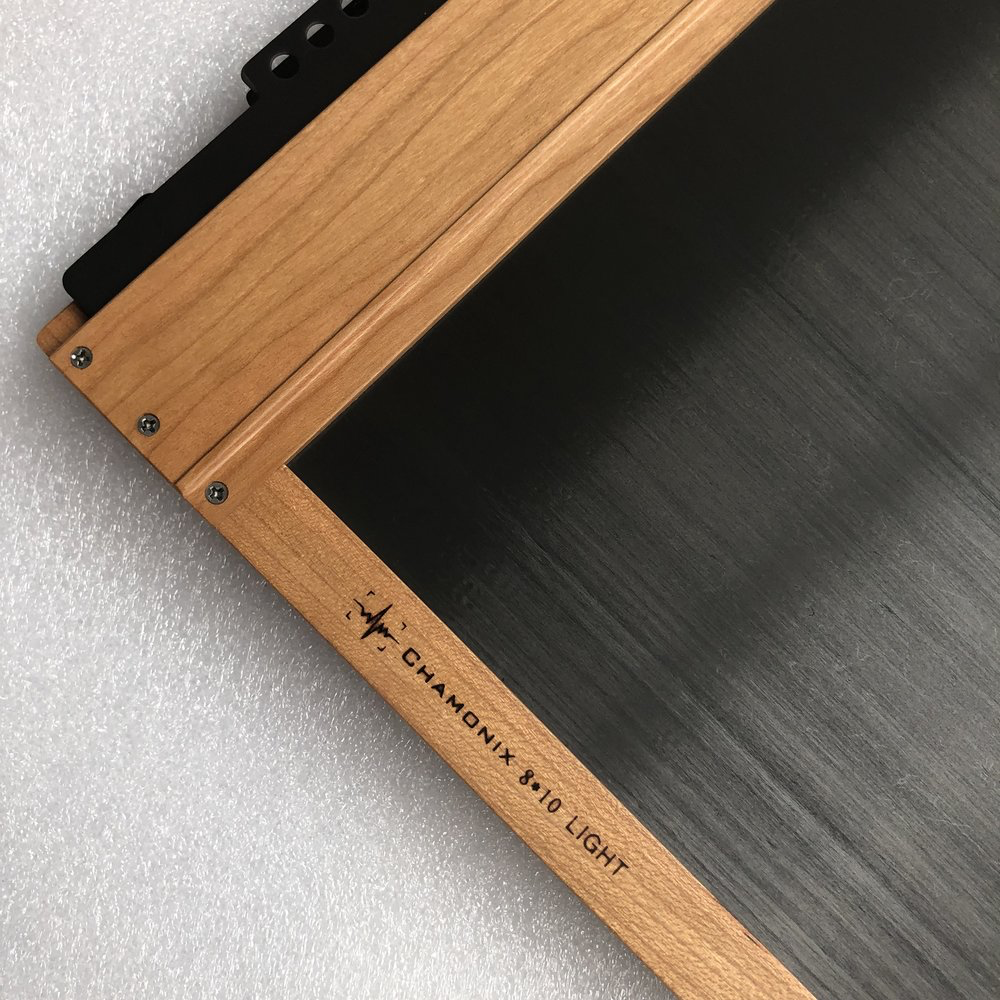 CHAMONIX FH1620 Film Holder 16x20 (Wooden) with Carbon Fibre Dark Slide - Sheet Film-Film Holders-Kudos Cameras