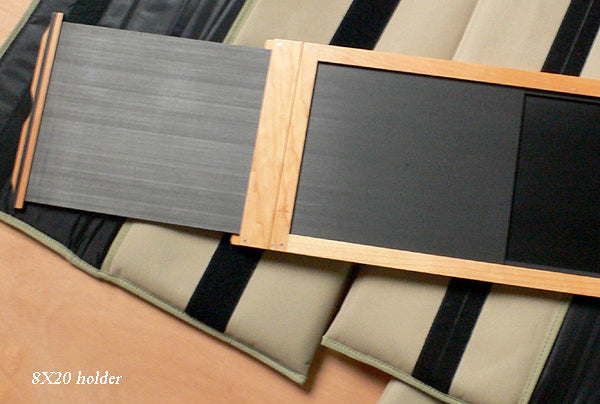 CHAMONIX FH820 Film Holder 8x20 (Wooden) with Carbon Fibre Dark Slide - Sheet Film-Film Holders-CHAMONIX