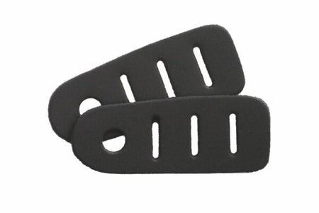 EDDYCAM Elk Leather Camera Protection Pads - Black (2 pack)-Camera Strap Accessory-Eddycam