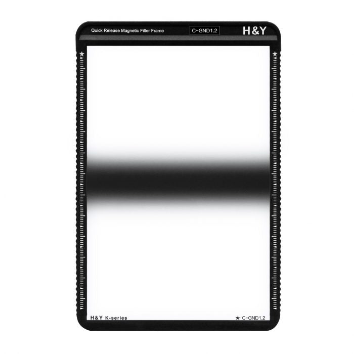 H&Y Filters 100x150mm K-Series Centre Graduated GND1.2 Filter (4-Stop) with Magnetic Filter Frame-100x150 Filters-H&Y Filters