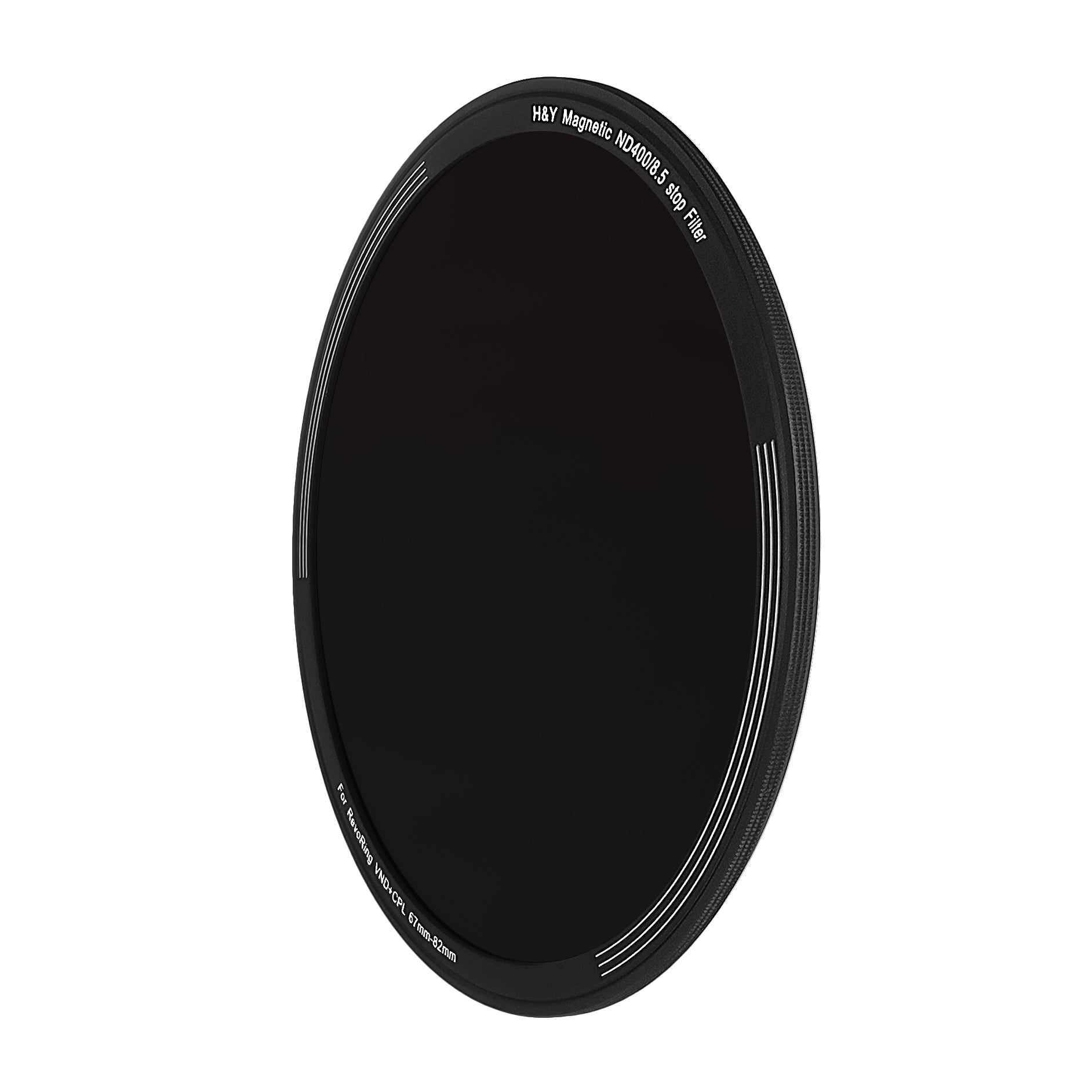 H&Y Filters ND400 (9 Stop) Magnetic Clip-On Filter for RevoRing (46-62mm)-62mm Filters for Revo & Swift Rings-Kudos Cameras