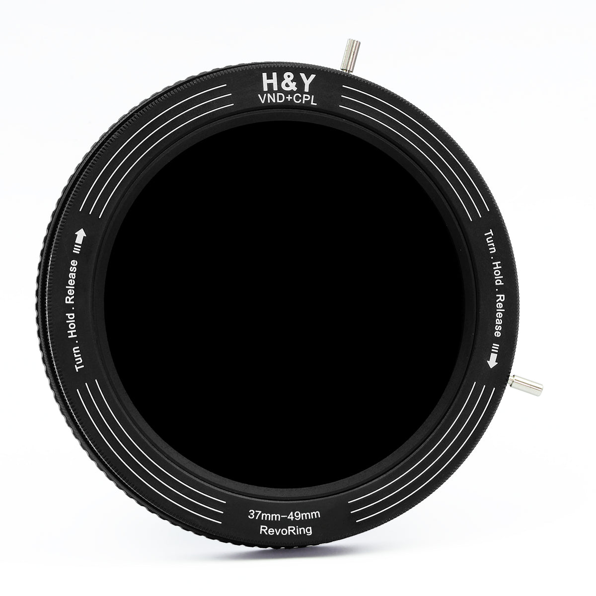 H&Y Filters RevoRing Variable ND3-ND1000 & Circular Polarizer Filter (37-49mm)-Variable Lens Adapter VND+CPL Filter-Kudos Cameras