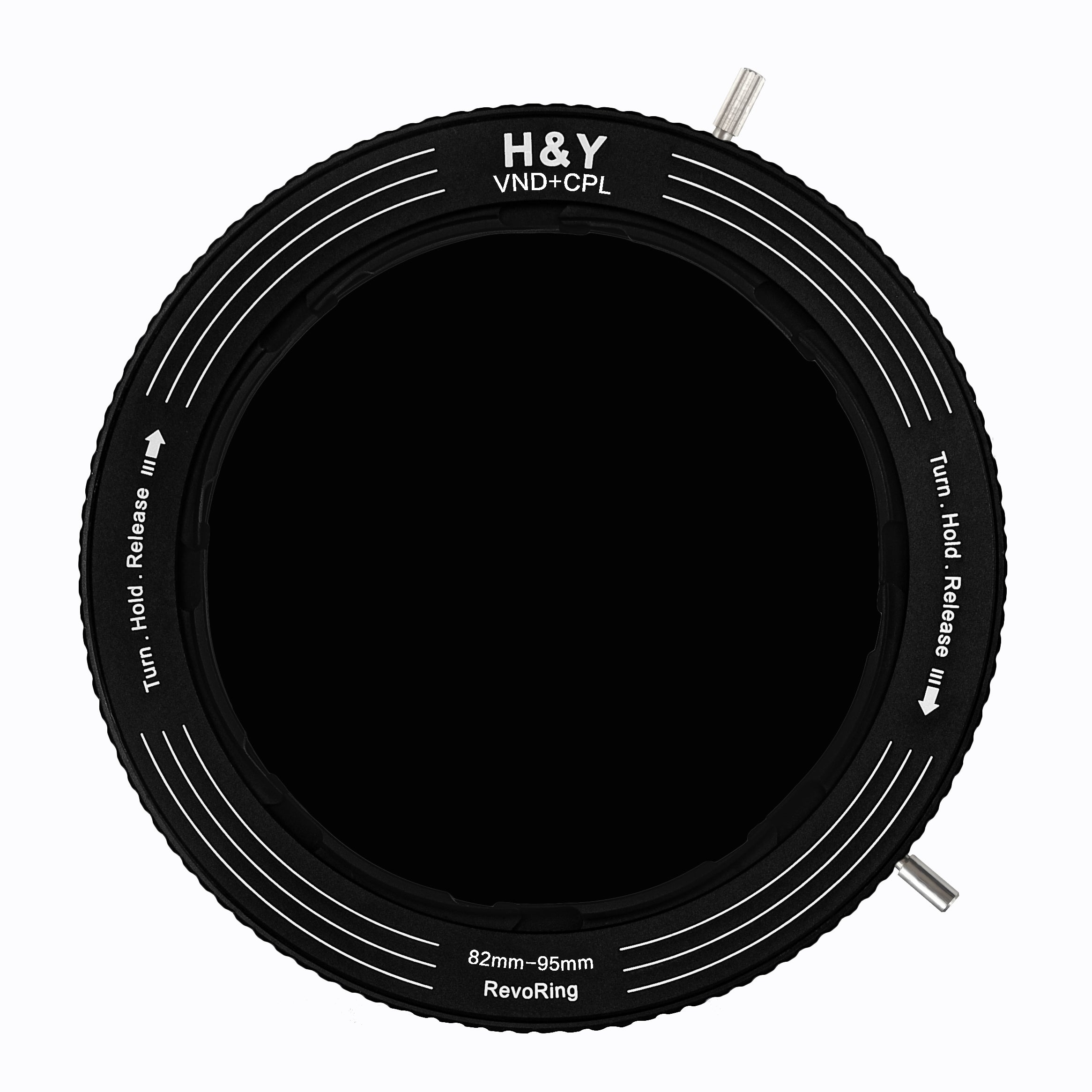 H&Y Filters RevoRing Variable ND3-ND1000 & Circular Polarizer Filter (67-82mm)-Variable Lens Adapter VND+CPL Filter-Kudos Cameras