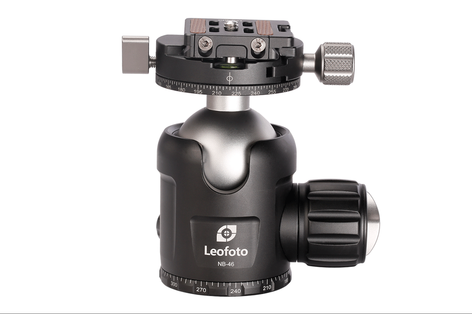 Leofoto NB-46 Pro Ball Head with Panning Clamp and NP-60 Plate