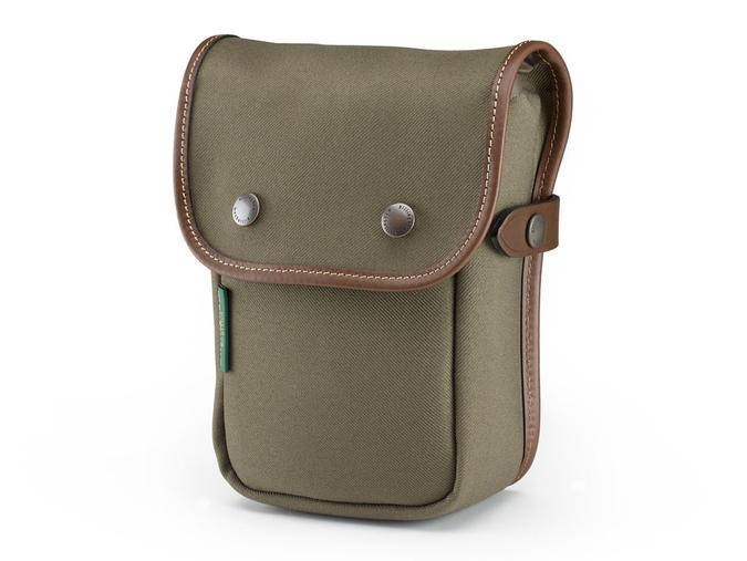 Billingham Delta Pocket - Sage FibreNyte / Chocolate Leather