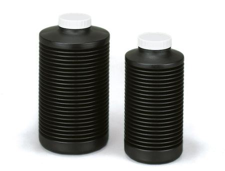 Kaiser Fototechnik 4199 Accordion Bottle, 900-2000 ml - Black-Darkroom Accessories-Kudos Cameras