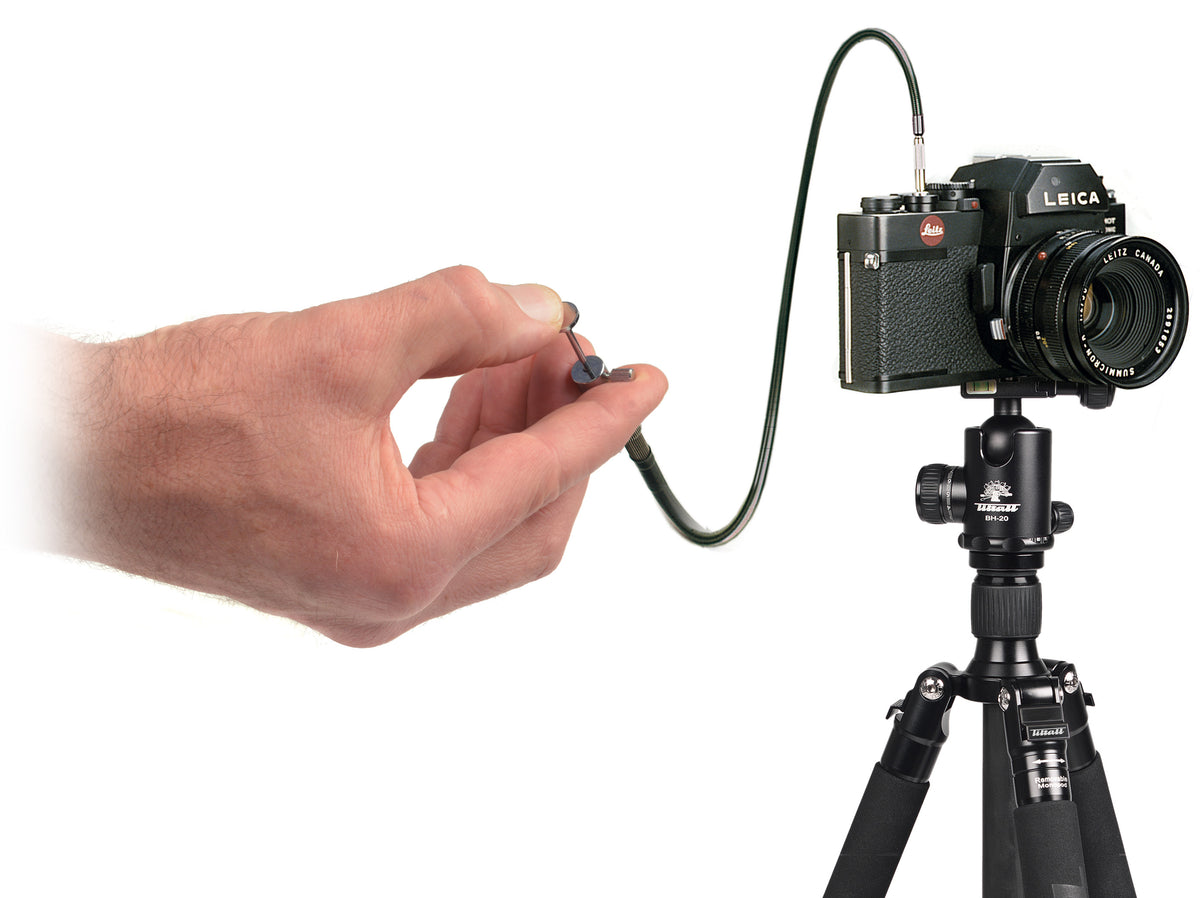 Kaiser Fototechnik 6110 Cable Release with Locking Screw - 50 cm-Cable Releases-Kudos Cameras