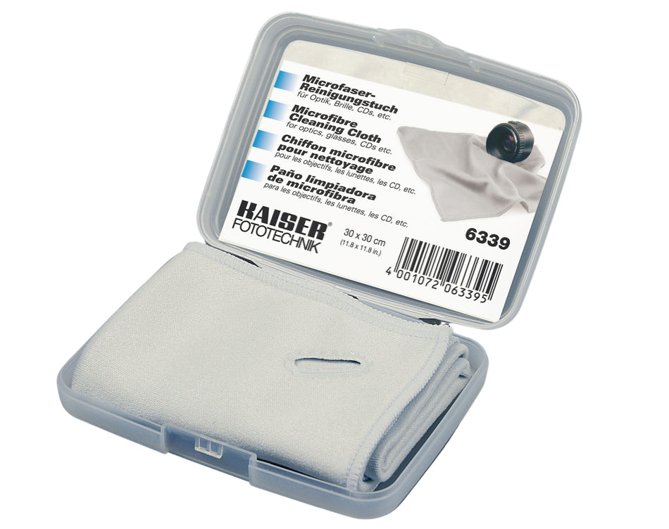 Kaiser Fototechnik 6339 Premium Micro Fibre Cleaning Cloth-Camera and Lens Cleaning Accessories-Kudos Cameras